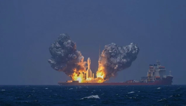 东方空间引力一号(遥四)运载火箭一箭9星远海发射任务圆满成功